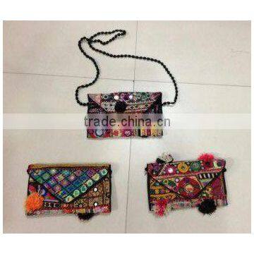 Handmade Ladies Fabric Clutch Purses photo-2
