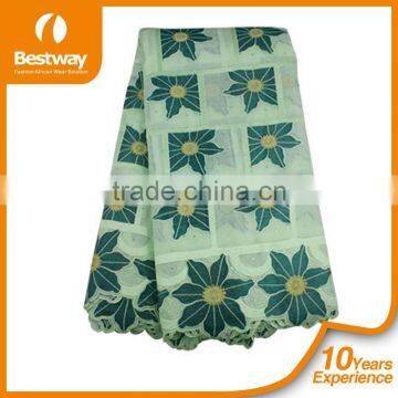 Classical Designed Heavy Voile Lace SL0366 Swiss Embroidery Cotton Lace photo-6