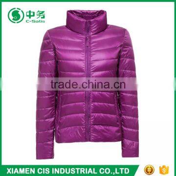 Hot Selling Ultra Thin Foldable Women Down Jacket for the Winter photo-5