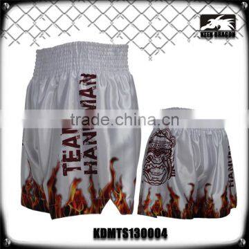 Free Design Mock Up Custom Made Thai Boxing Jogger Pants Men