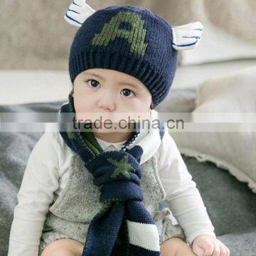 TC17008 Wholesale Cute Baby Winter Hat and Scarf photo-6