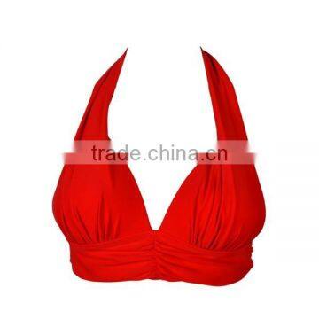 Wholesale High Waisted Vintage Plunge Bathing Suits photo-2