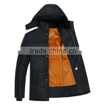 Factory offer! cheap middle and old aged men cotton-padded clothes/ custom made thick warm cotton-padded winter coat and jacket