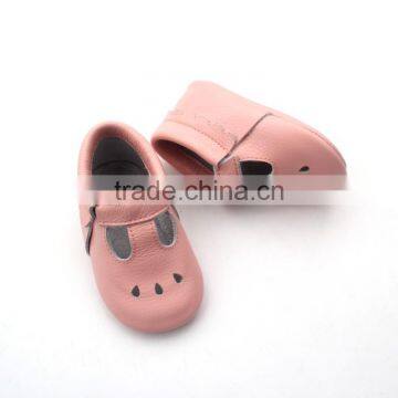 2017 Customized genuine leather baby shoe shenzhen shoe factory