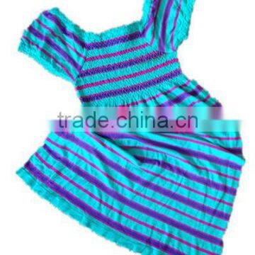 Factory Provide Seamless Streak Hawaiian Dress For Women photo-2