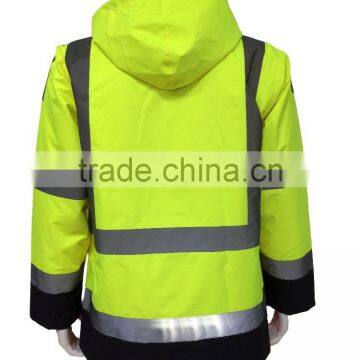 hi Vis Waterproof Reflective Winter Thick Jacket photo-2