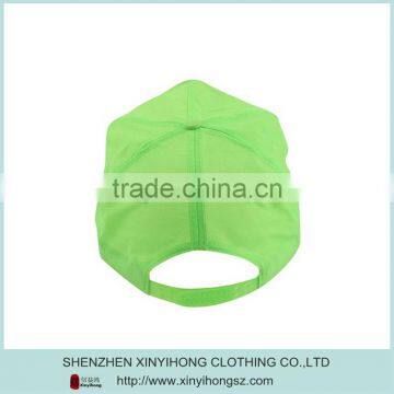 Light Green Color 100% Polyester Breathable Sports Caps/ Hats photo-4