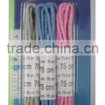 colored custom made metal aglet branded shoe laces