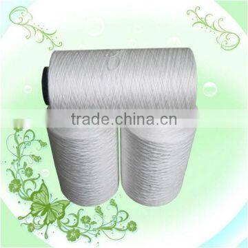 20/2 raw white 100% spun polyester yarn for sewing thread