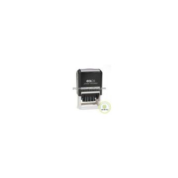 Square date stamp/Square date plastic stamp