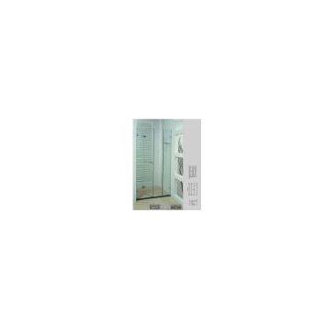 Frameless glass shower room