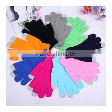 Factory Hot selling wholesale Touch screen winter gloves for promotion Donald Trump