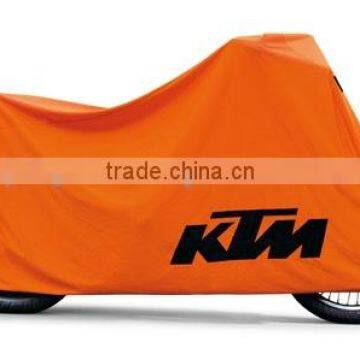 Black and White Large UV Resistant Waterproof Breathable Low-price Motorcycle Cover photo-3