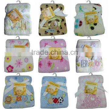 high quality colar fleece baby blanket