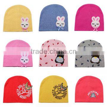 autumn&winter new lovely pattern knitting baby hat beanie