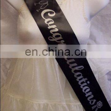 Satin Ceremonial Sash for Event, Party