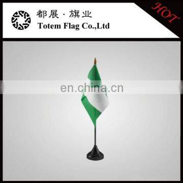 Polyester Desk Nigeria Table Flag