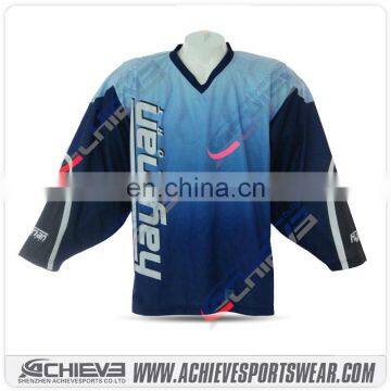Athletic Custom Hockey Gear Sublimated Team Game Hockey Jerseys Whosale Practice Hockey Uniform photo-4