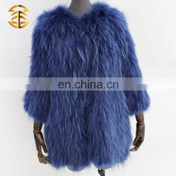 China Factory Good Service Wholesale Latest 2017 Raccoon Fur Parka