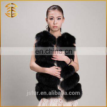 Factory Wholesale Customized Size Winter Women Fox Fur Vest