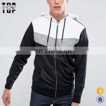 OEM guangzhou garments zipper pockets man jacket custom clothing