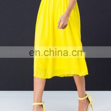 2015 Fashion Women One Piece Chiffon Skirt Party Wear Skirt Design photo-4