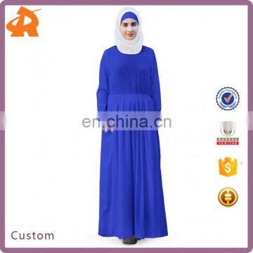 custom made factory price girls abaya dubai,plain blue abaya women