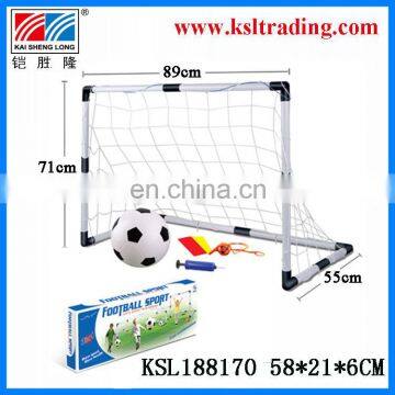 3 in 1 kids outdoor/indoor toy for childre plastic toy football door soccer door