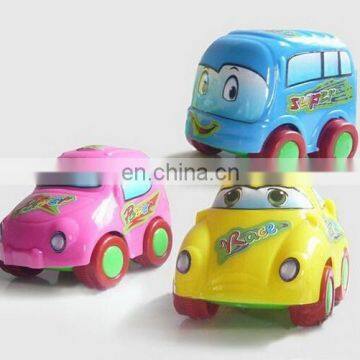 Custom plastic toy car,OEM small plastic toy car, small cheap plastic toy car pull back shaped