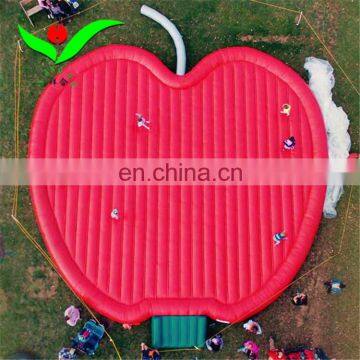 Outdoor giant manufacture factory inflatable jumping pad for sale