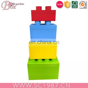 Cardboard Kids Educational Toy Box Wholesale