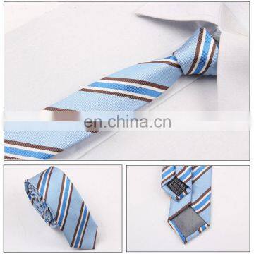 100% Silk Mens Striped Fashion Woven Necktie