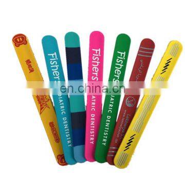 friendly silicone ruler slap bracelet