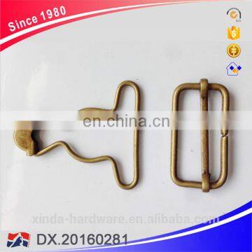 Suspender Clips Buckle, Metal Suspender Adjuster Buckle