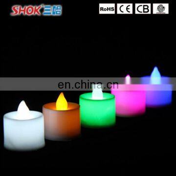 Hot Newest 3*AG10 Friendly blow on/off led candle for wedding