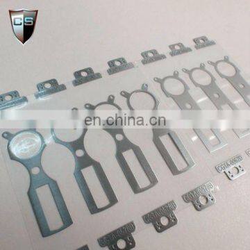 Mechanical watches plate brushed metal sticker