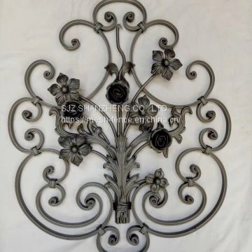 Wrought iron ornaments/ wrought iron elements/ wrought iron spearhead