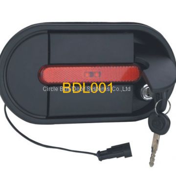 Bus luggage compartment door lock,with lamp for Yutong Kinglong Higer Golden Dragon Zhongtong Bus Parts(BDL001)