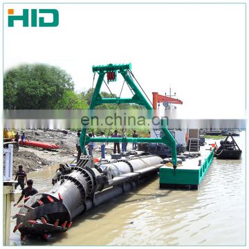 river mud digging equipment boat Mini Sea Boat for Dredge