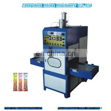 recommended pvc high frequency blister welding machine pvc toothbrush sealing machine pet toothbrush packing machine