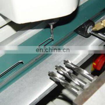 Overseas Service Upvc Windows Fabrication In Stock Lock Hole Machine photo-5
