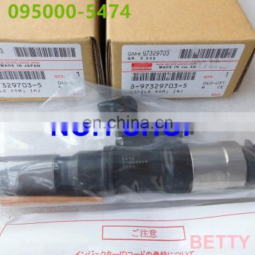 100% GENUINE AND NEW DIESEL FUELCOMMON RAIL INJECTOR  095000-5471, 095000-5473,095000-5474 for 8973297032, 8973297033,