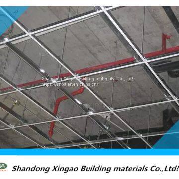 Factory Supply Different Types of Gypsum Ceiling Pvc Fittings T-bar Suspended Ceiling Grid photo-4