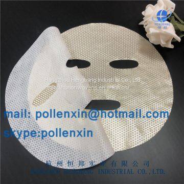 Dry Nonwoven Ramie Fiber Face Mask or Facial Skin Mask Sheet photo-3