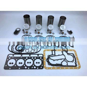 Kubota V1903 Overhaul Gasket Kit With Liner Kit Engine Bearing Set