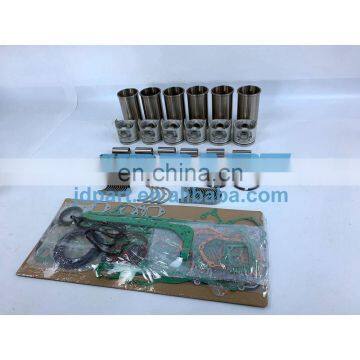 K13C Rebuild Kit With Engine Bearings Cylinder Liner Piston Rings Full Gasket Kit For Hino
