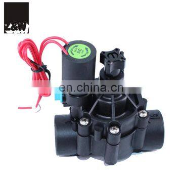 1" solenoid valve plastic in-line flush bleed flow control DN25 101dh irrigation landscaping system