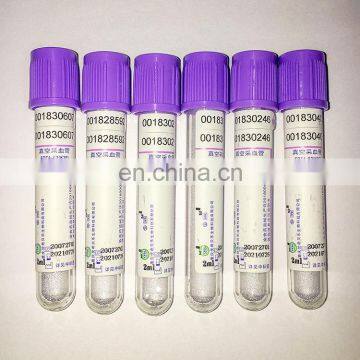 Purple Medical Blood Collection Tube With Edta K2 K3 photo-6