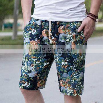 2016 Summer Beach Wear Printing Young Short Pants for Man photo-3