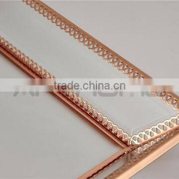 Direct Factory Price Newest Design Mirror Stainless Steel Serving Tray/metal Tray Quality Choice photo-5